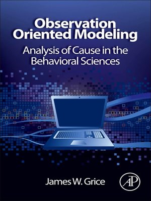 cover image of Observation Oriented Modeling